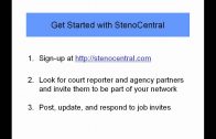StenoCentral Agency Demo